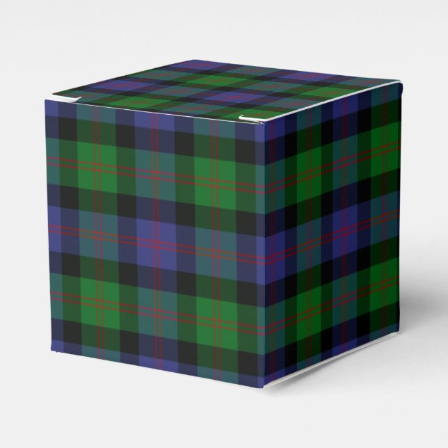 Caja Para Regalos Blair Tartan (Costado Anverso)