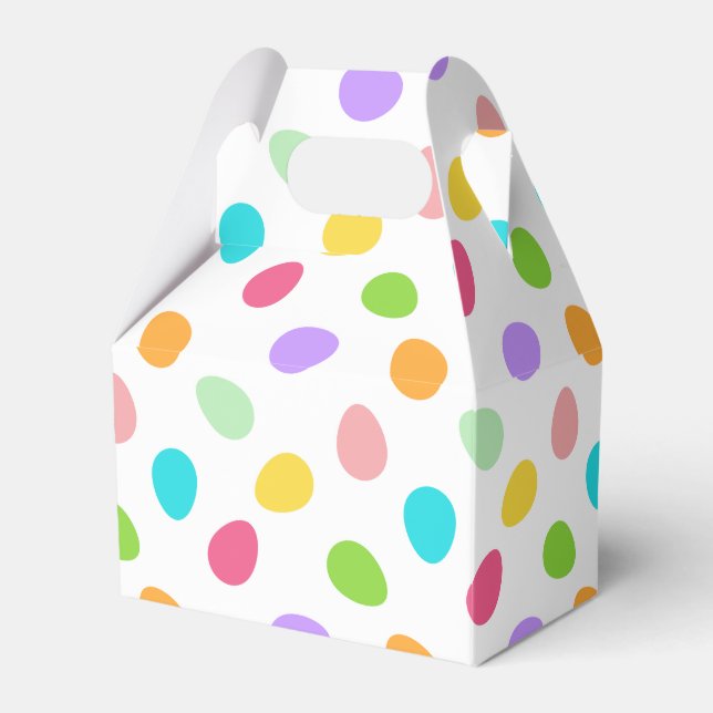 Caja Para Regalos Blanco de huevos básicos (Front Side)