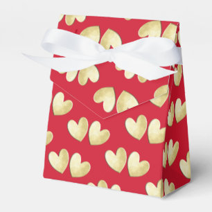 Caja Para Regalos Blanco de oro rojo bonito personalizado