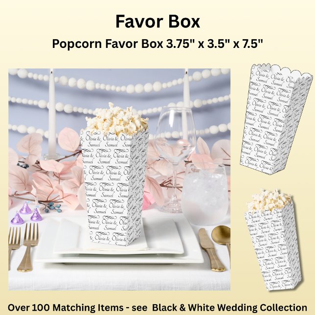 Caja Para Regalos Blanco Negro, Suite de Boda (Subido por el creador)