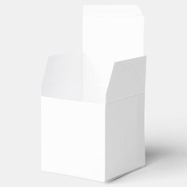 Caja Para Regalos Blanco sólido (Abierto)