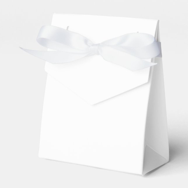 Caja Para Regalos Blanco sólido (Front Side)