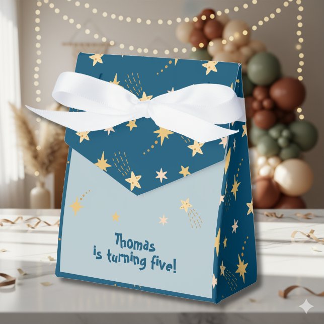 Caja Para Regalos Blast off space adventure kids cumpleaños (Subido por el creador)