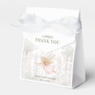 Caja Para Regalos Blonde Fairy Baby Shower Gracias