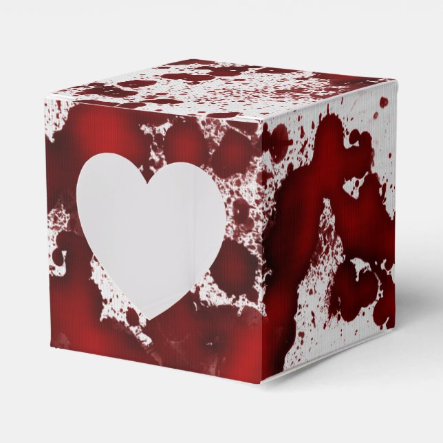 Caja Para Regalos BloodyWhiteFabric60 (Anverso)