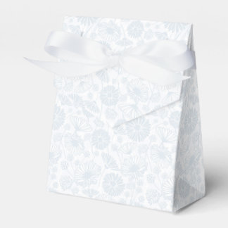 Caja Para Regalos Bloom suave (azul | Blanca)
