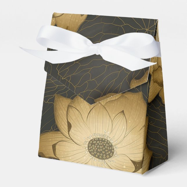Caja Para Regalos Blooms de Lotus Elegance (Front Side)