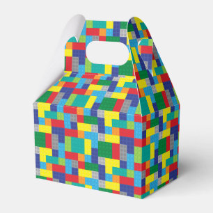 Caja Para Regalos Bloques huecos plásticos de ladrillos del juguete