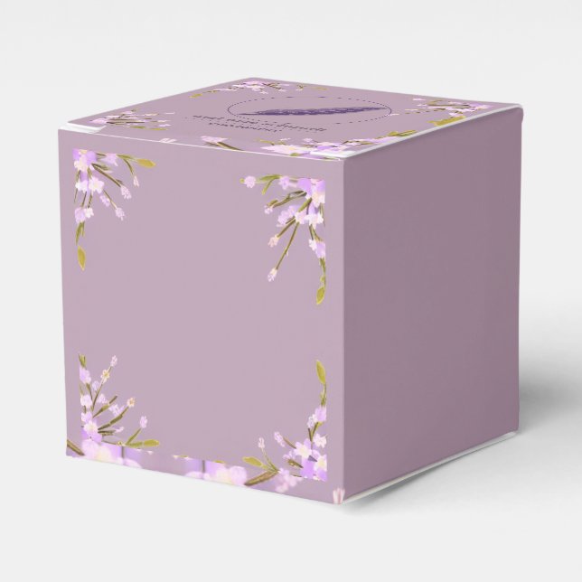Caja Para Regalos Blossom Blumen Mel Mae Schmidt Stationery (Costado Anverso)
