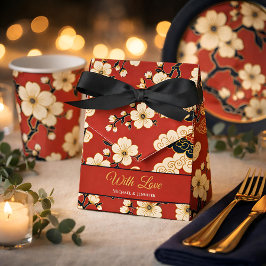 Caja Para Regalos Blossom Nouveau | Floral personalizada elegante