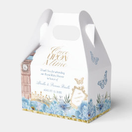 Caja Para Regalos Blue and Gold Once Upon a Time Princess Box