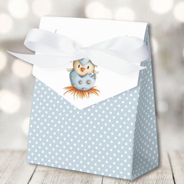 Caja Para Regalos Blue Baby Bird (Subido por el creador)