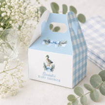 Blue Baby Boy Mallard Duck Baby Shower