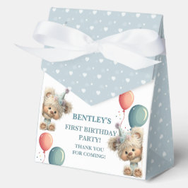 Caja Para Regalos Blue Balloon Hedgehogs Celebration