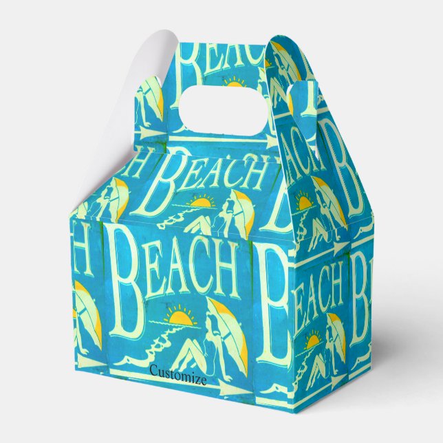 Caja Para Regalos Blue Beach Thunder_Cove (Front Side)