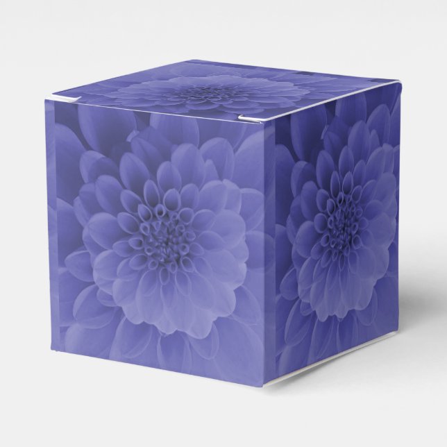 Caja Para Regalos Blue Dahlia (Costado Anverso)