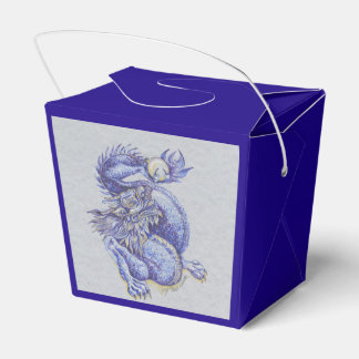 Caja Para Regalos Blue Dragon