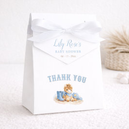 Caja Para Regalos Blue Elegant Little Cowbiy Baby Western Shower