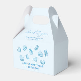 Caja Para Regalos Blue Hearts Boys Valentine Baby Shower