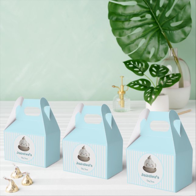 Caja Para Regalos Blue Little Dumpling Baby Shower Favorito Box (Múltiple)