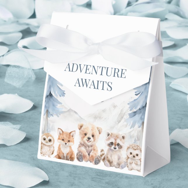 Caja Para Regalos Blue Mountain Woodland Animals Adventure (Subido por el creador)