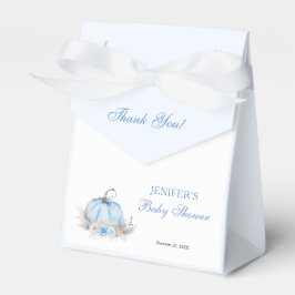 Caja Para Regalos Blue Pumpkin Baby Shower Gracias