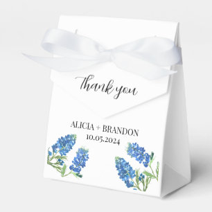 Caja Para Regalos Bluebonnets Floral Elegante Boda moderno