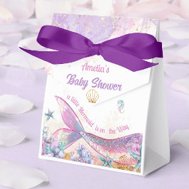 Caja Para Regalos Blush Lavender Mermaid Tail Ocean Keepsake