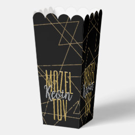 Caja Para Regalos BM Bar Bat Mitzvah Gold Stars