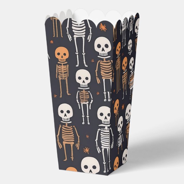 Caja Para Regalos Bocetos lindos de Halloween (Anverso)
