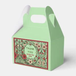 Caja Para Regalos Boda Art Nouveau de Vintage Garden