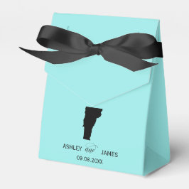 Caja Para Regalos Boda Bienvenido a Vermont Favor Box, Map