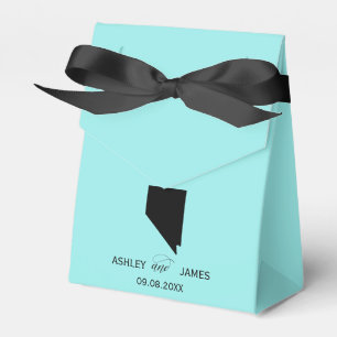 Caja Para Regalos Boda Bienvenidos a Nevada Favor Box State Map