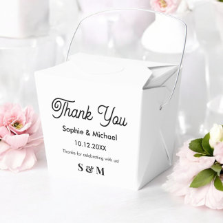 Caja Para Regalos Boda Black White Bride Groom