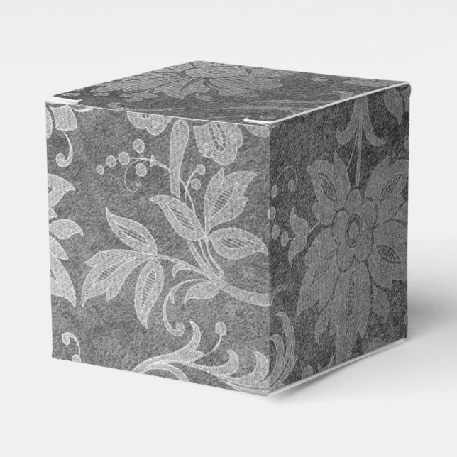 Caja Para Regalos Boda Blanca (Costado Anverso)