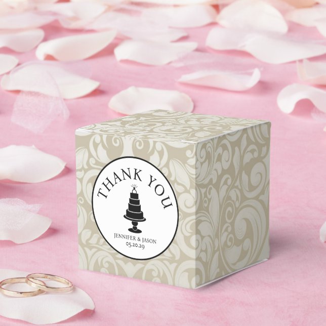Caja Para Regalos Boda Cake (Boda)