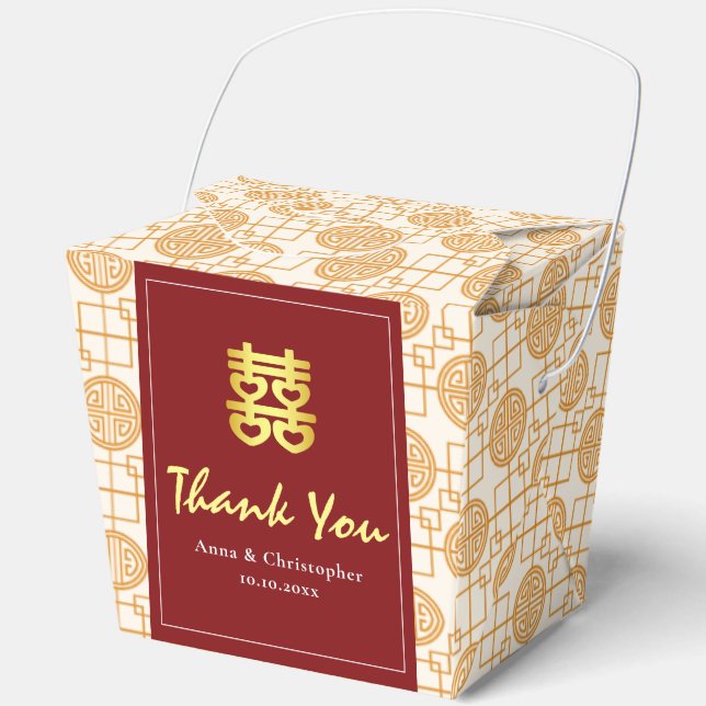 Caja Para Regalos Boda chino tradicional peranakan (Anverso)