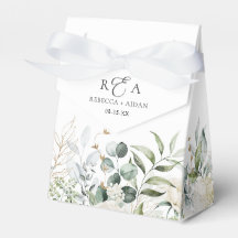 Boda de acuarela floral verde