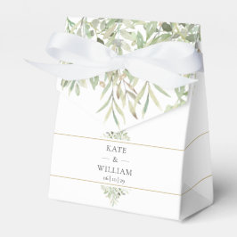 Caja Para Regalos Boda de agradecimiento elegante moderno con vegeta