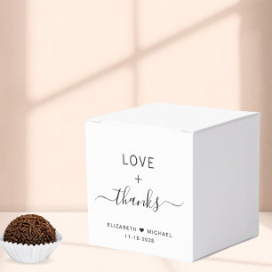 Caja Para Regalos Boda de Amor y Gratitud