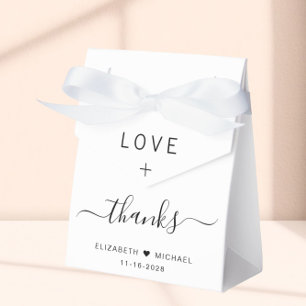 Caja Para Regalos Boda de Amor y Gratitud