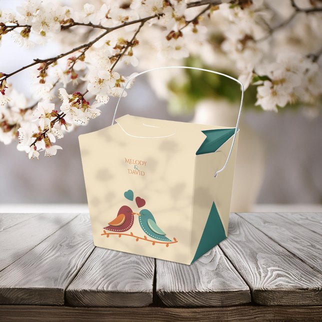 Caja Para Regalos Boda de Aves de Amor (Subido por el creador)