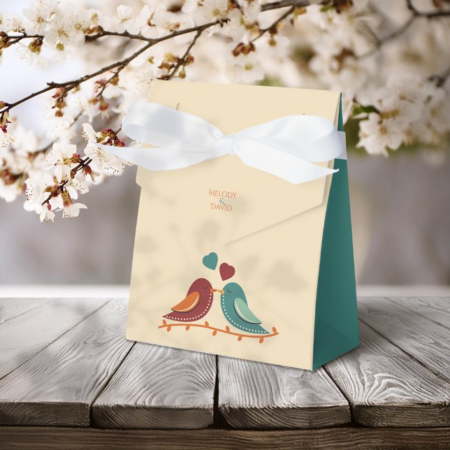 Caja Para Regalos Boda de Aves de Amor (Subido por el creador)