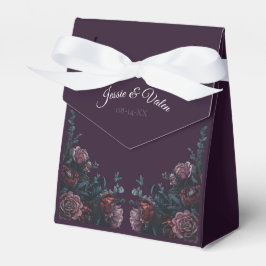 Caja Para Regalos Boda de caída de morado floral