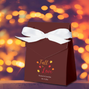 Caja Para Regalos Boda De Caída En Amor