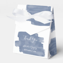 Caja Para Regalos Boda de color azul turbio