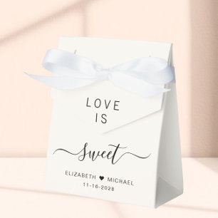 Caja Para Regalos Boda de crema dulce amor