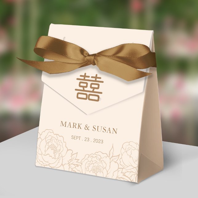 Caja Para Regalos Boda de dos personajes de la elegancia china de la (Subido por el creador)