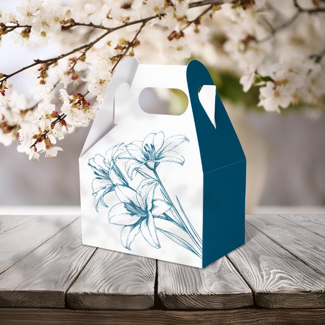 Caja Para Regalos Boda de esquema de Lily Azul (Subido por el creador)