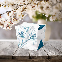 Caja Para Regalos Boda de esquema de Lily Azul